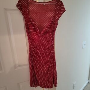 Ruby Rox Red Polka Dot Mini Dress